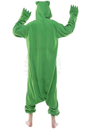 Frog Onesie back