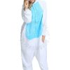 White Blue Unicorn Onesie