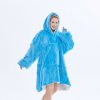 Hoodie Oversized Hugger - Blue Bliss