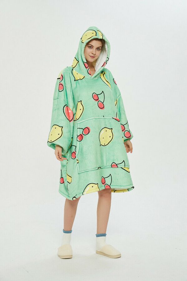 Hoodie Oversized Hugger - Fruit Salad