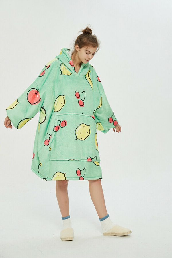 Hoodie Oversized Hugger - Fruit Salad