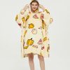 Hoodie Oversized Hugger - Fruit & Veggies