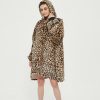 Hoodie Oversized Hugger - Leopard Print