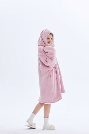 Hoodie Oversized Hugger - Pink Orchid