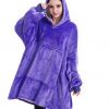 Hoodie Oversized Hugger - Violet Purple